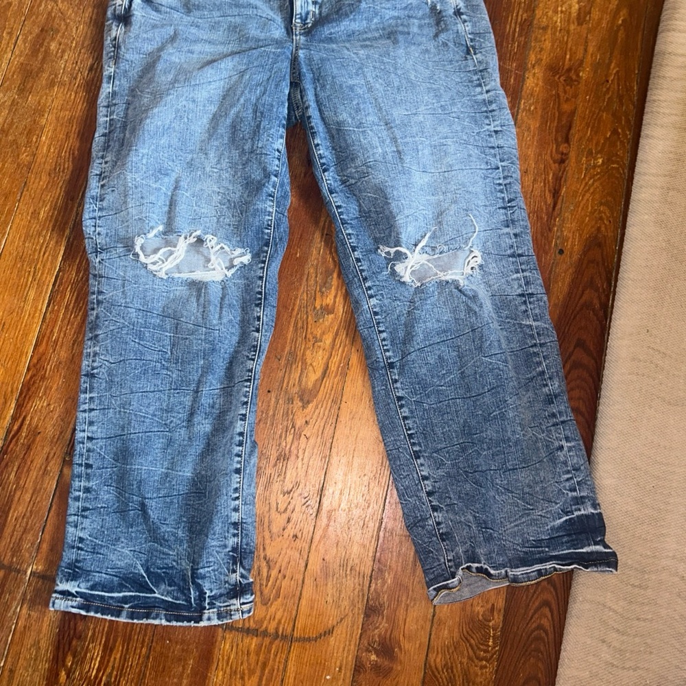 Torrid Blue Vintage Stretch Straight Leg Jeans size 16 Regular